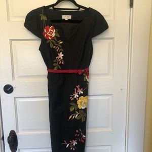 ANTHROPOLOGIE MOULINETTE SOEURS DRESS SIZE 10